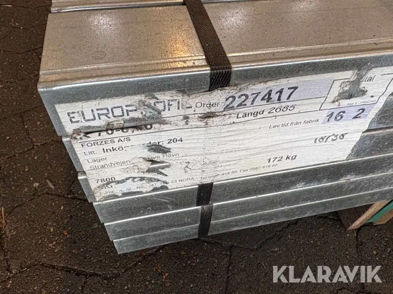 Billede 9 - Teleskopskinner Knauf MR stolpe med asymmetriske flanger 120 styk