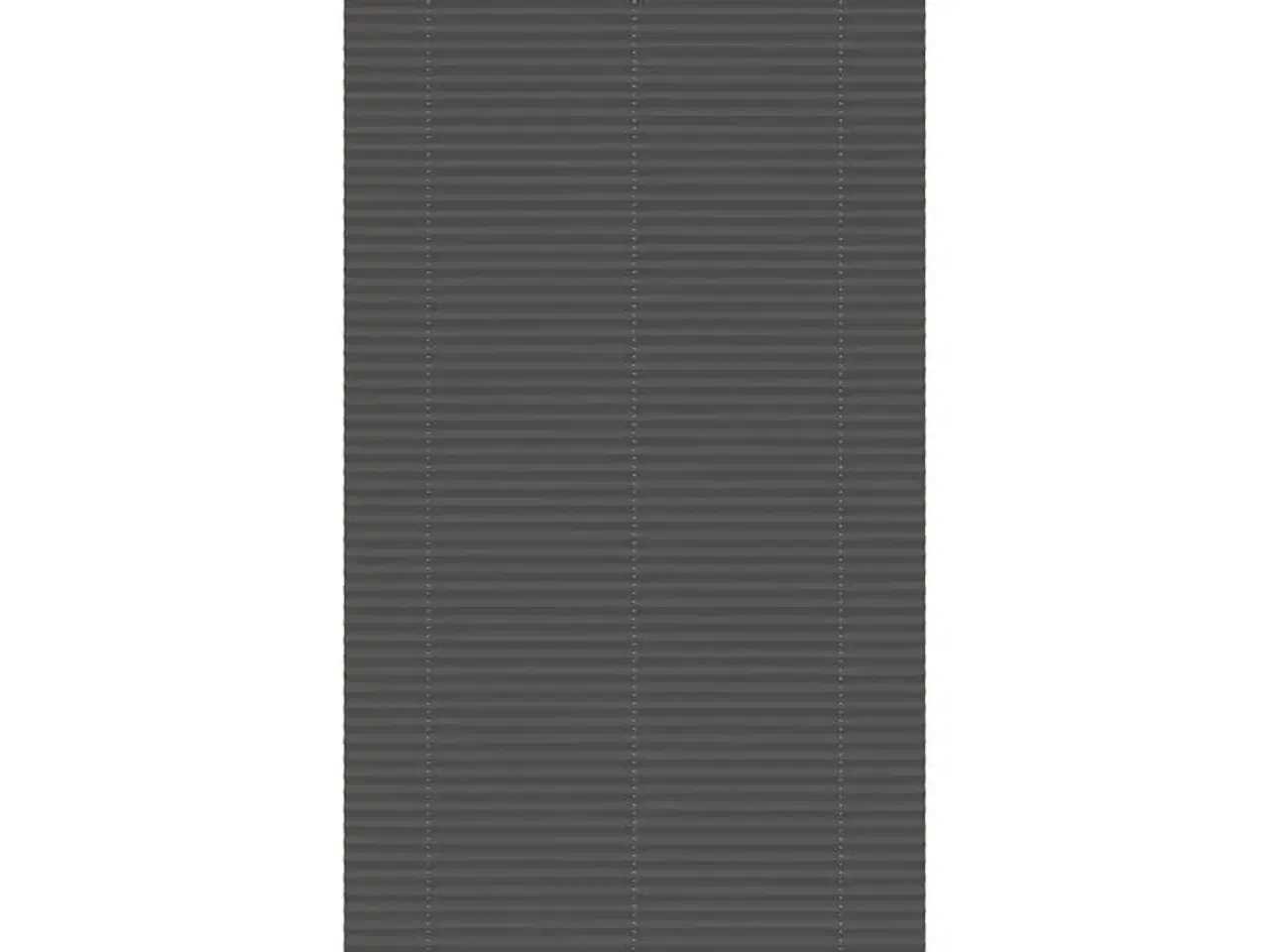 Billede 1 - Plisségardin Sort 105x200 cm Stofbredde 104,4 cm Polyester