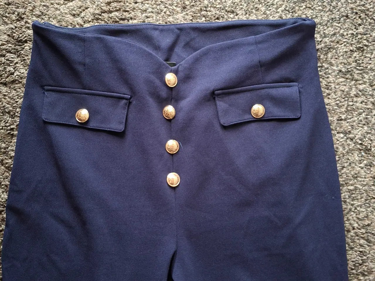 Billede 3 - Højtaljede skinny-fit bukser str.XL/44