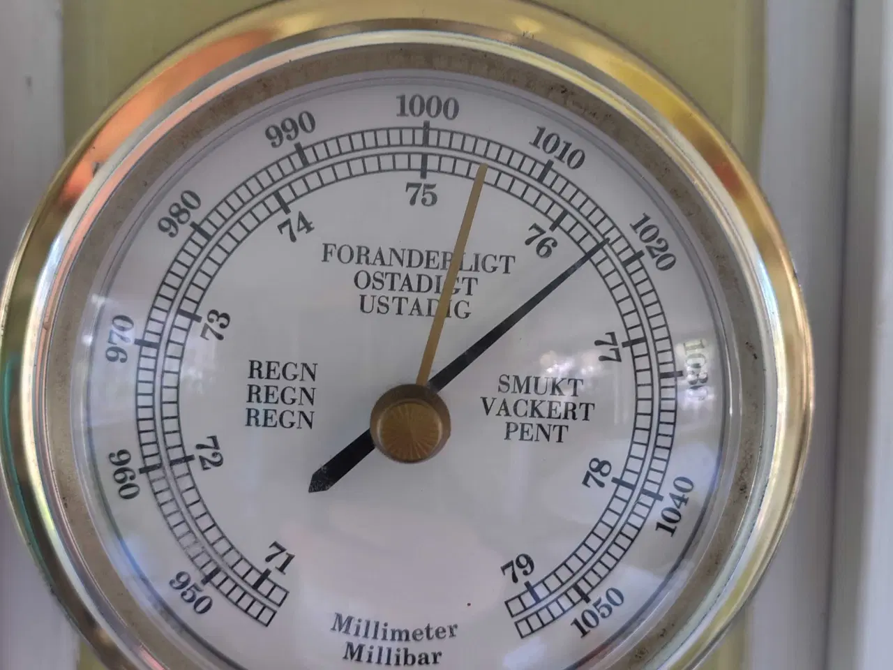 Billede 2 - Skibsur og Barometer