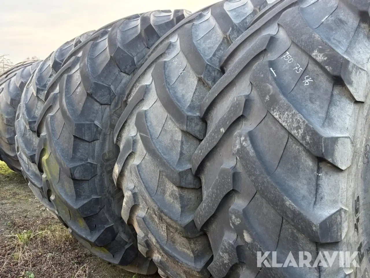 Billede 9 - Landbrugsdæk Trelleborg 750/85R46 4 styk