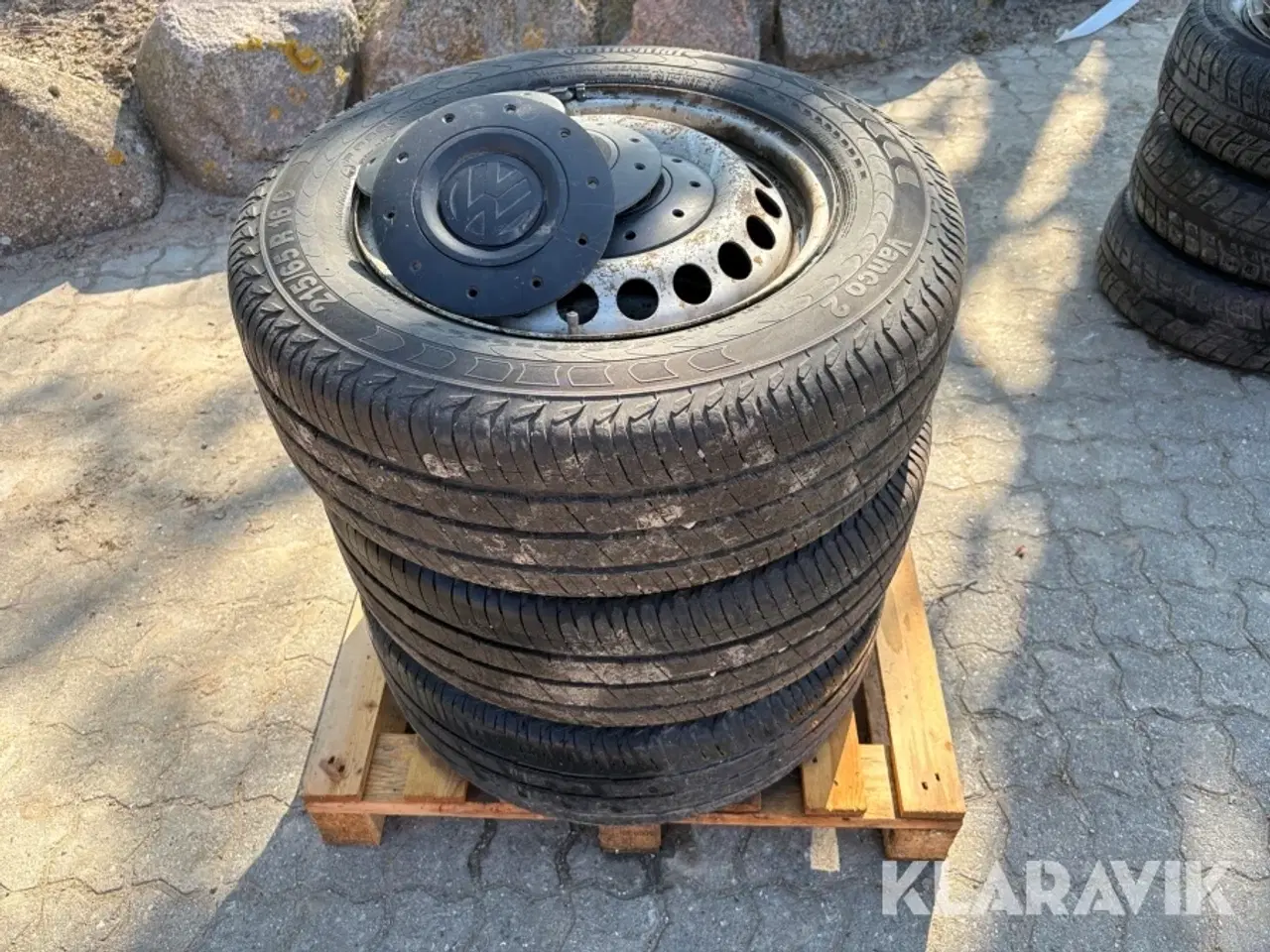 Billede 4 - Sommerhjul Continental Vanco 2 215/65R16 3 styk