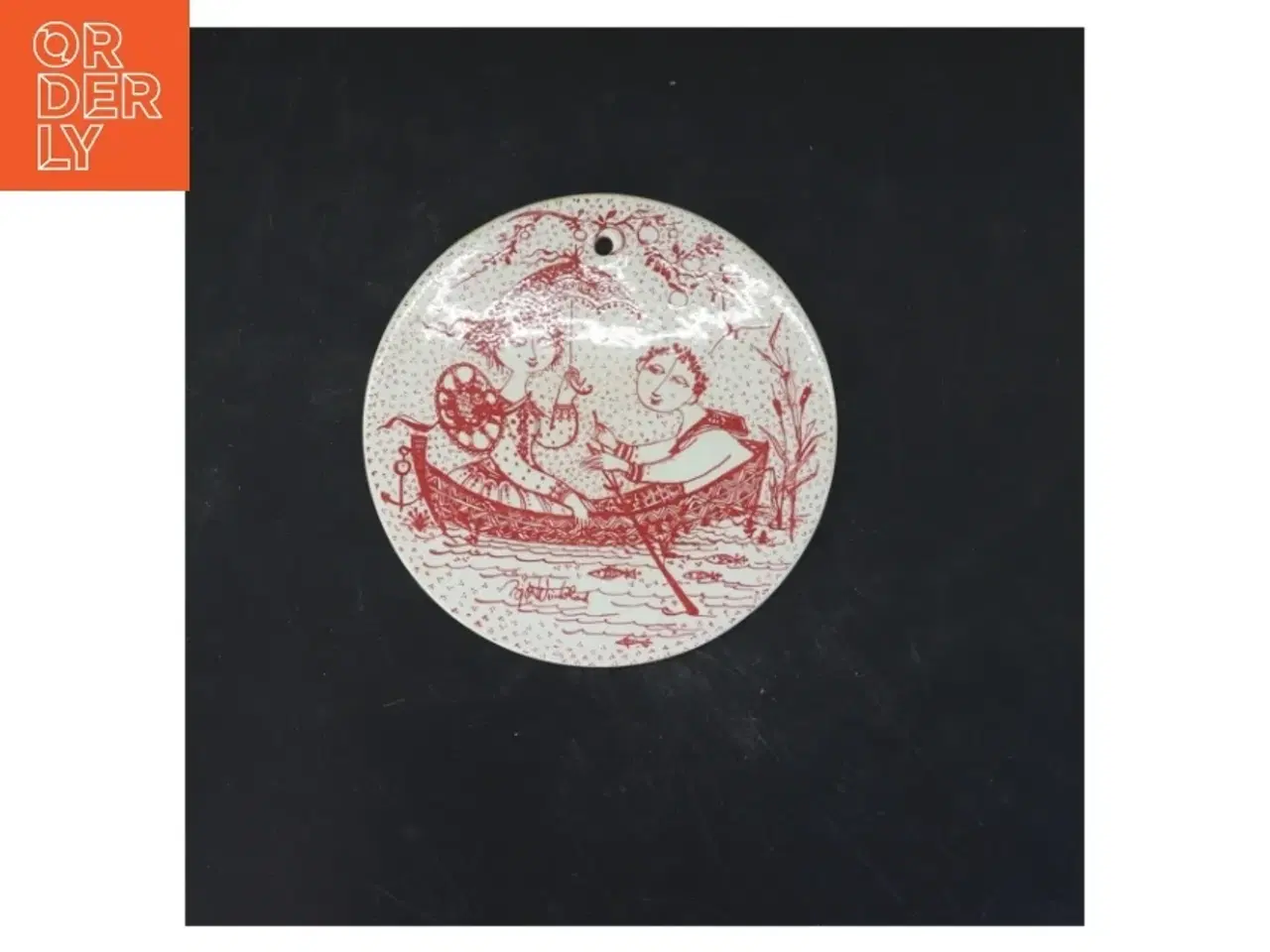 Billede 1 - Bjørn Wiinblad platte (str. Ø 15 cm)