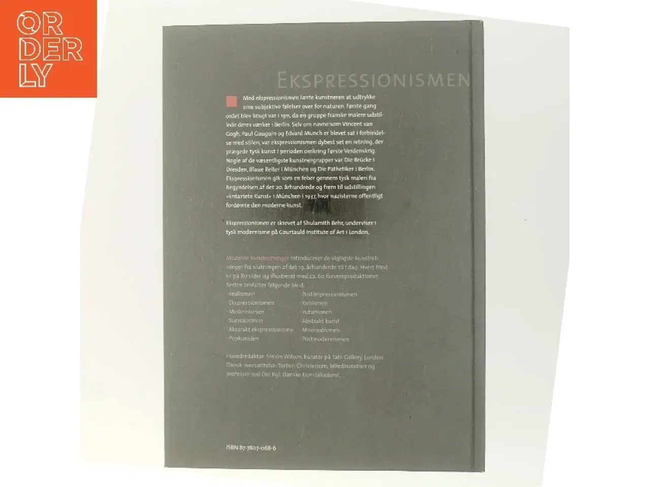 Billede 3 - Ekspressionismen af Shulamith Behr (Bog)