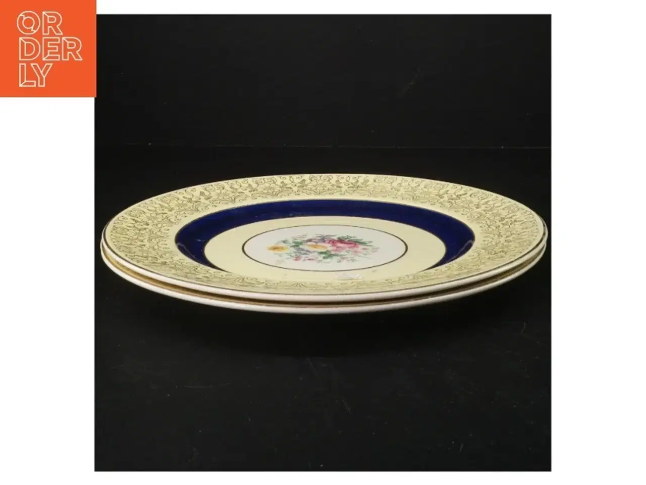 Billede 2 - Porcelænstallerkener med mønster