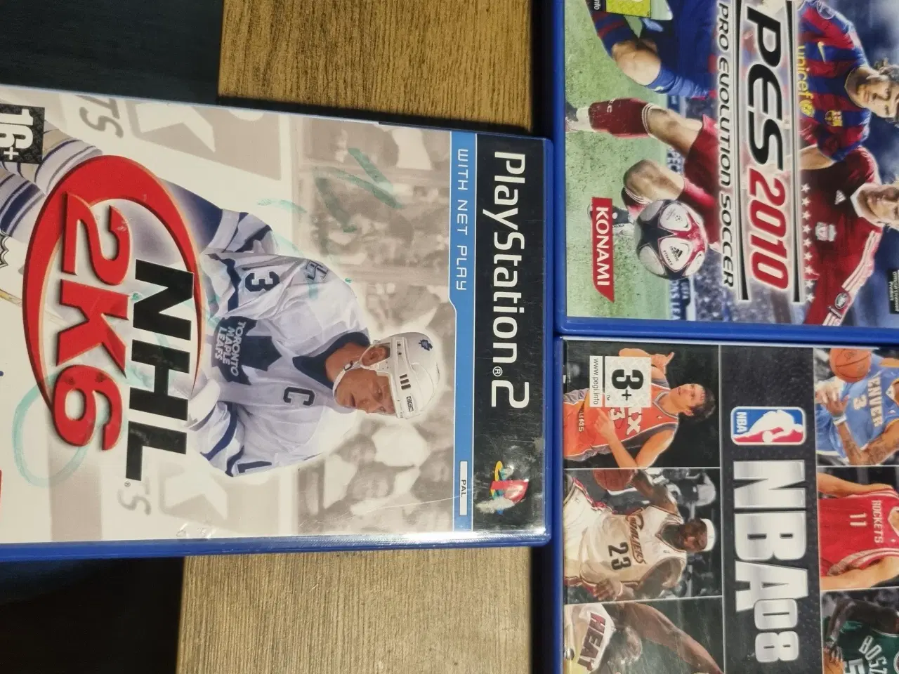 Billede 1 - NBA08, PE2010, NHL06