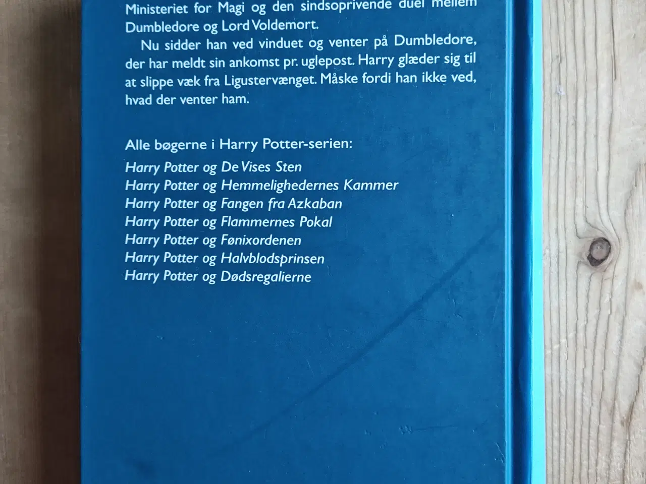 Billede 2 - Harry Potter og Halvblodsprinsen BOG