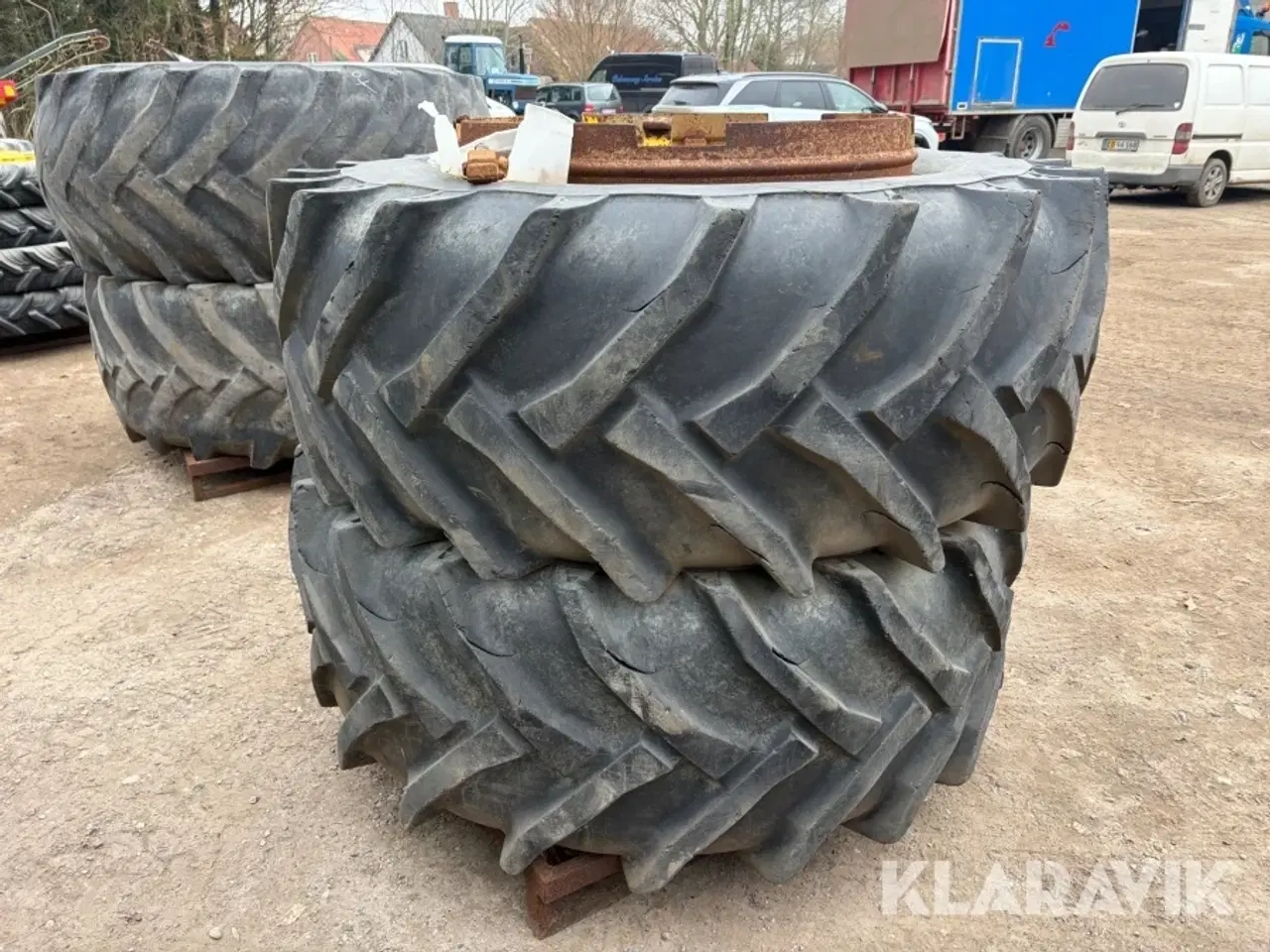 Billede 2 - Lnadbrugsdæk Trelleborg Twin 414 2 styk