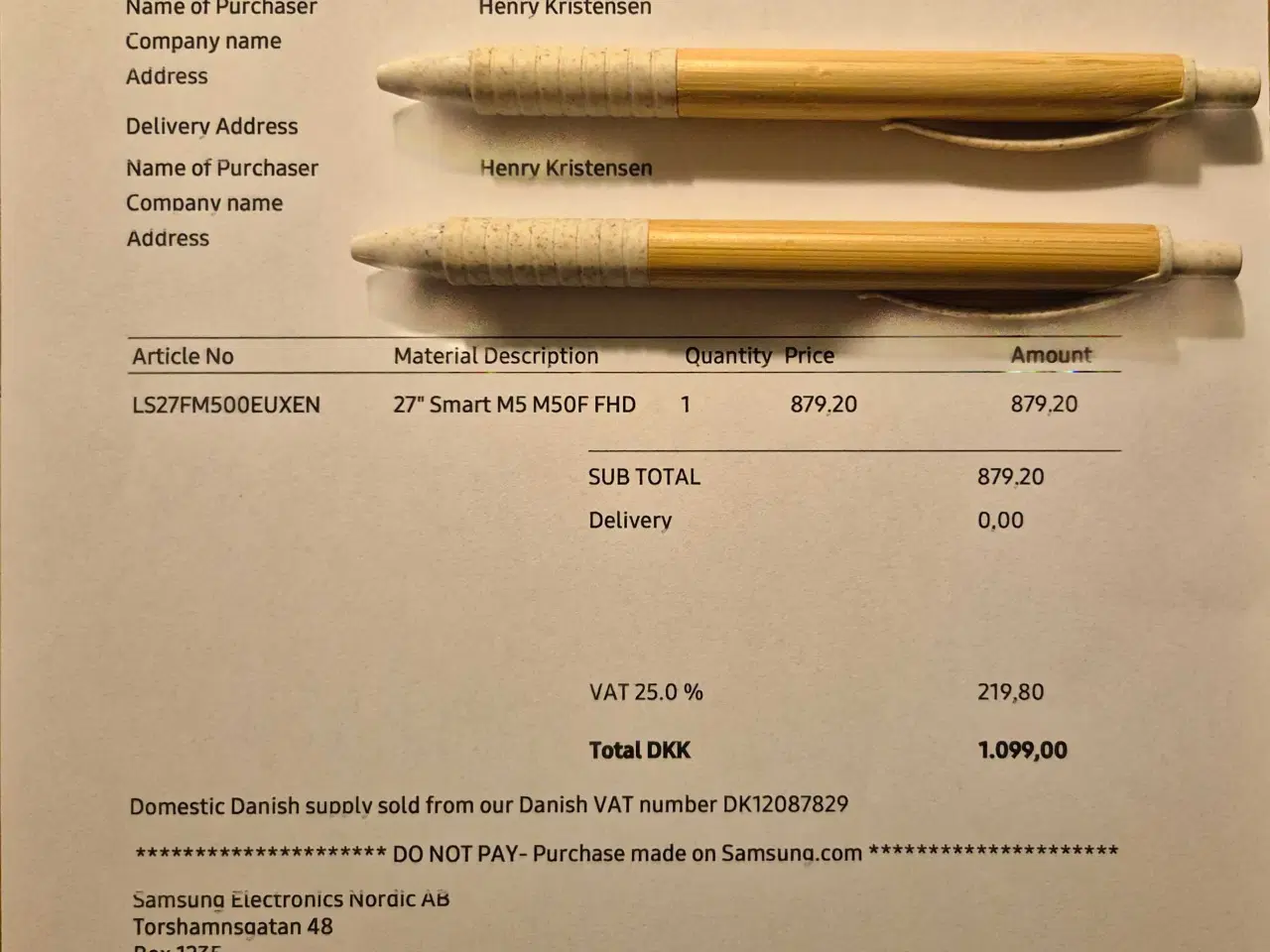 Billede 2 - Samsung monitor