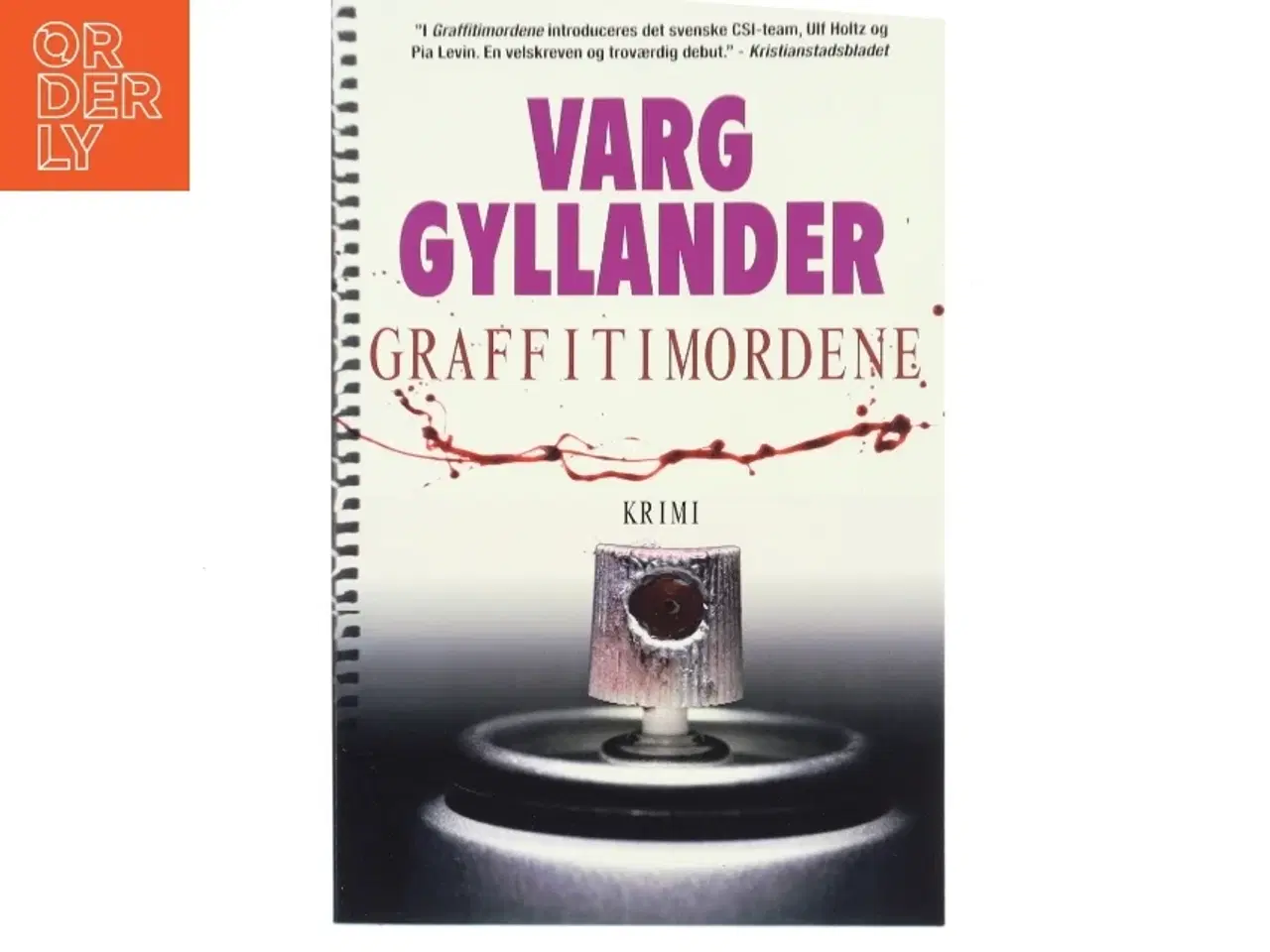 Billede 1 - Graffitimordene af Vrang Gyllander (Bog)