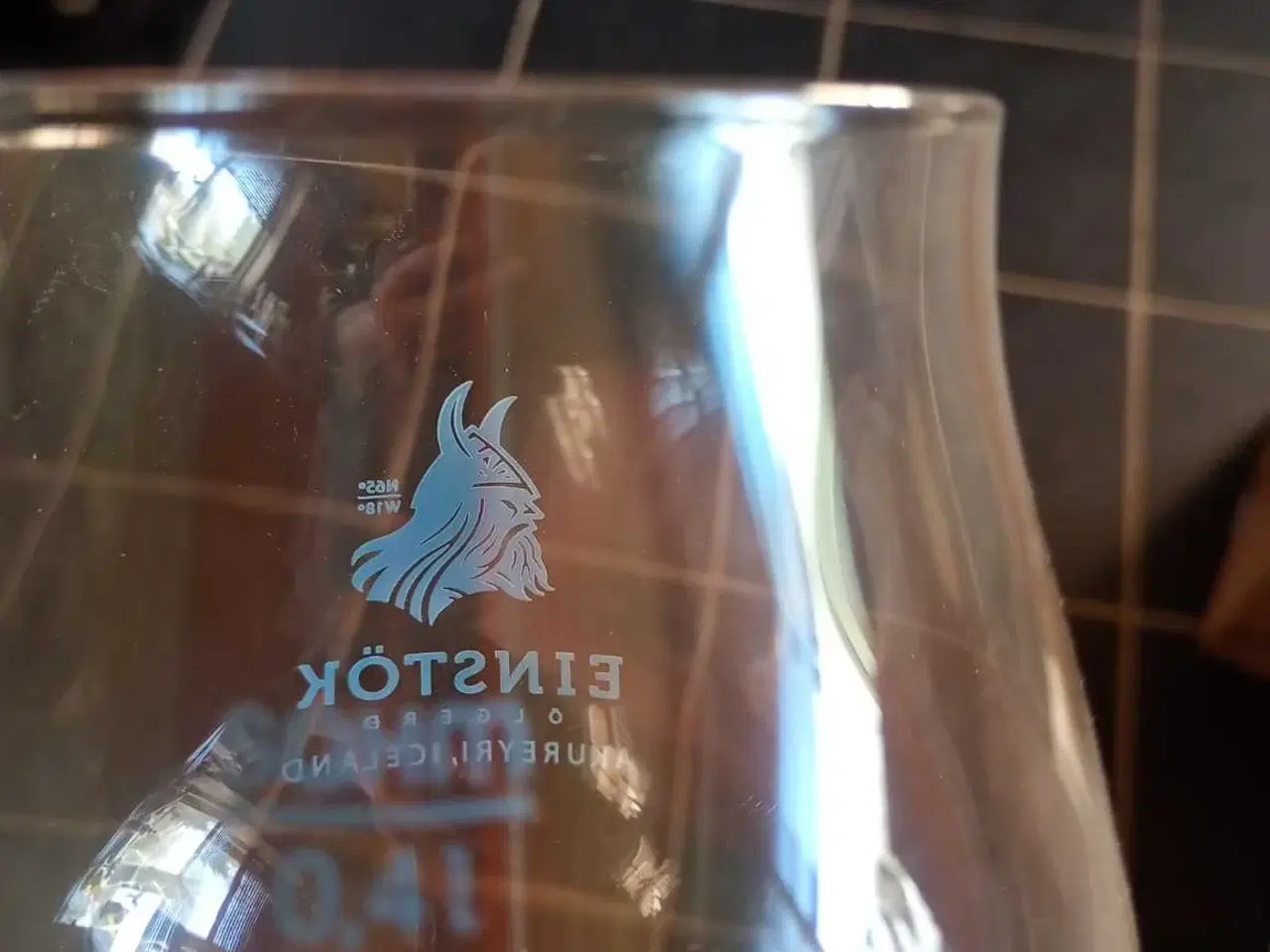 Billede 3 - 12 stk ølglas fra einstok 