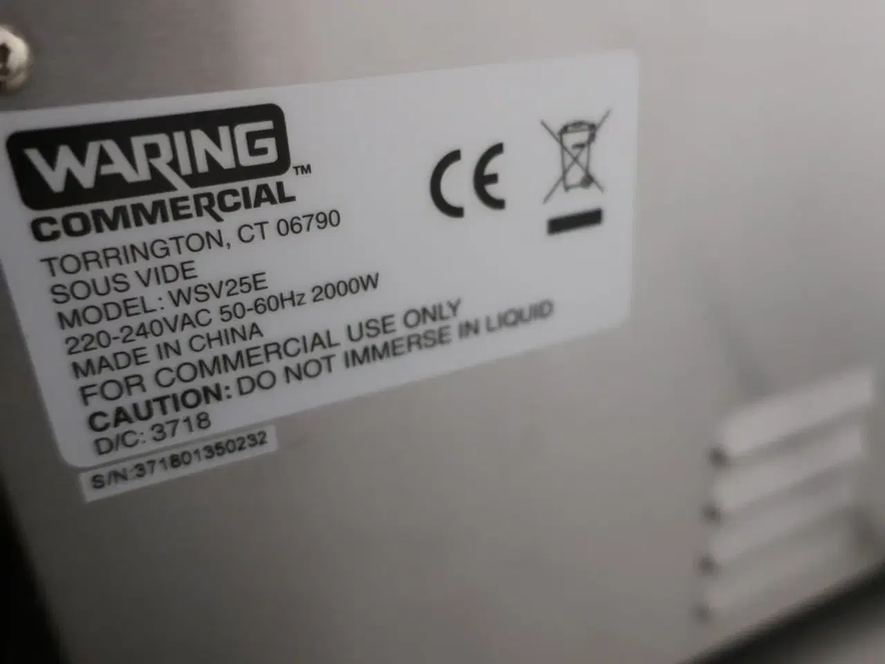 Billede 4 - Sous vide WARING WSV25E
