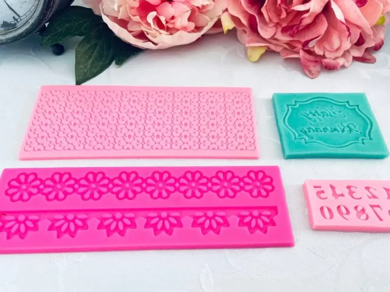 Billede 1 - Silicone forme 4 stk sæt 