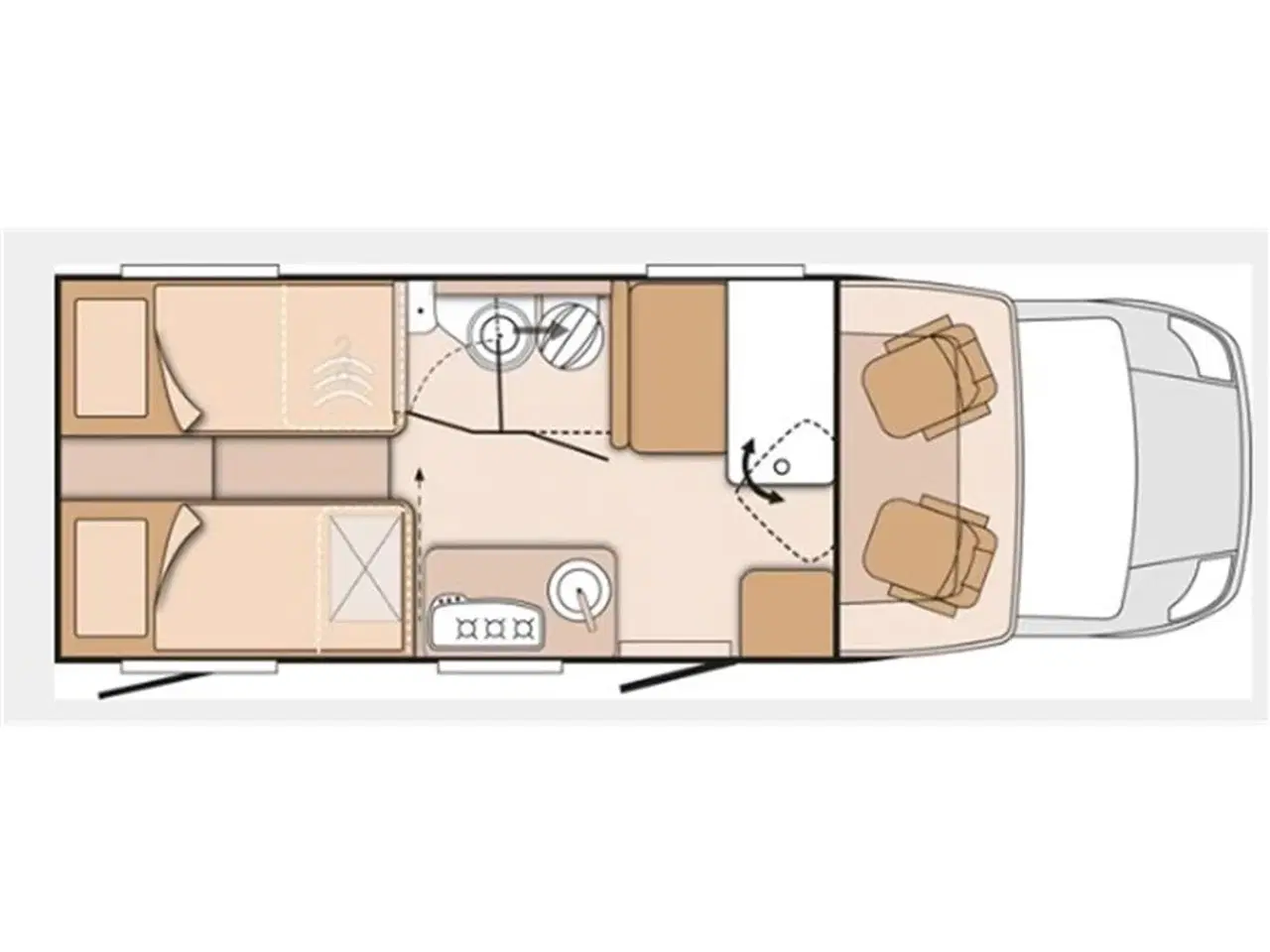 Billede 6 - 2016 - Knaus Sky TI 650 MEG Knaus Sky Ti 650 MEG Silver Selection 2016 - Kan ses nu hos Camping-Specialisten.dk