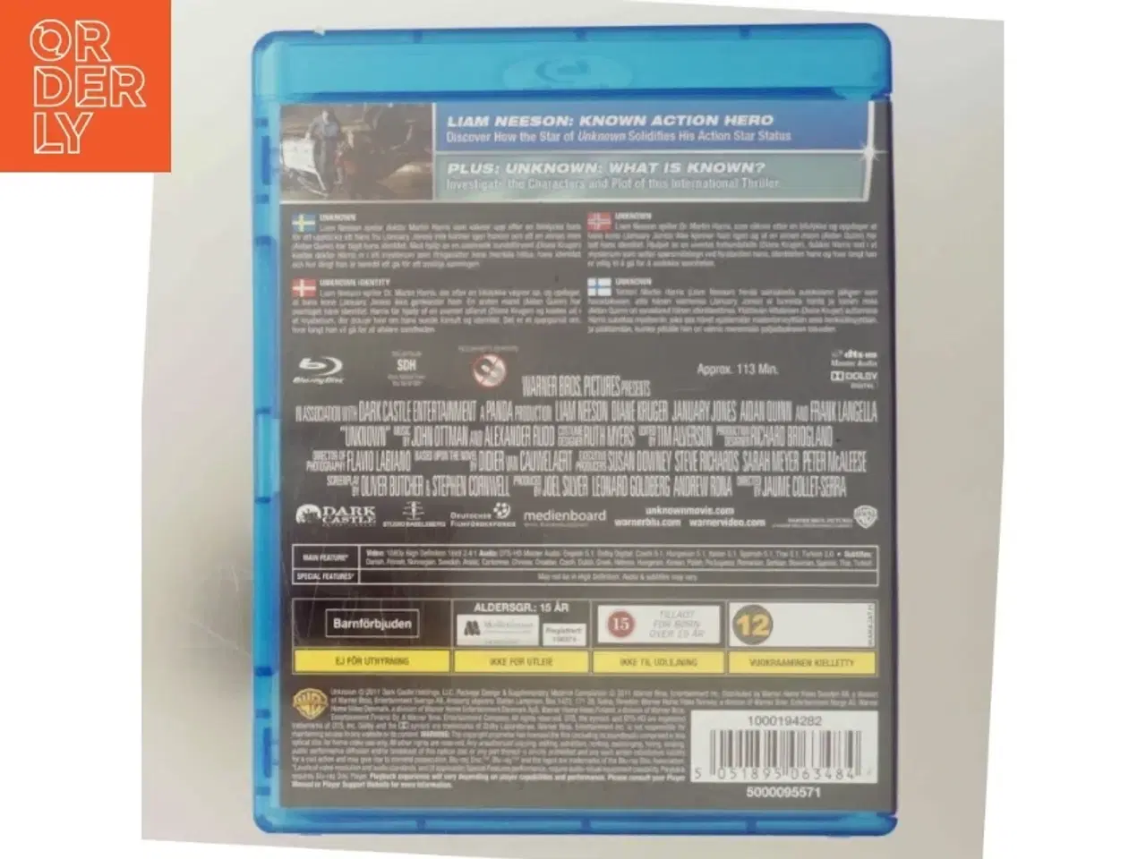 Billede 3 - Unknown med Liam Neeson (DVD)