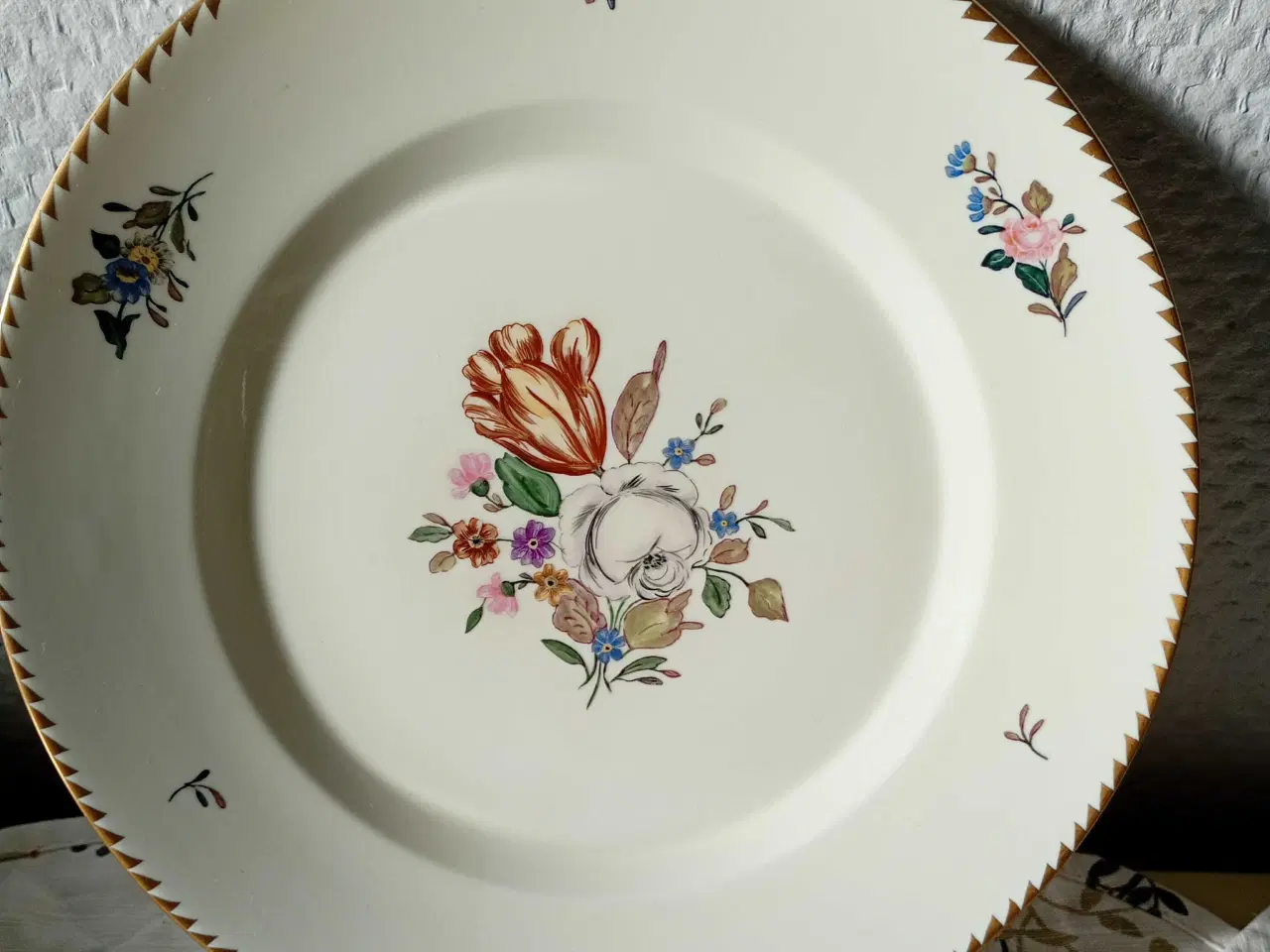 Billede 7 - 12 spise tallerkner fra Royal Copenhagen