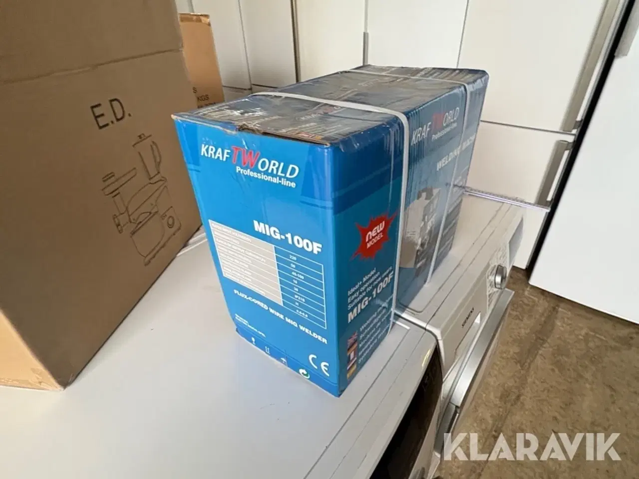 Billede 3 - Elektrodesvejser KraftWorld MIG-100F