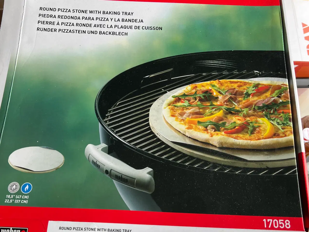 Billede 1 - Weber Pizzasten