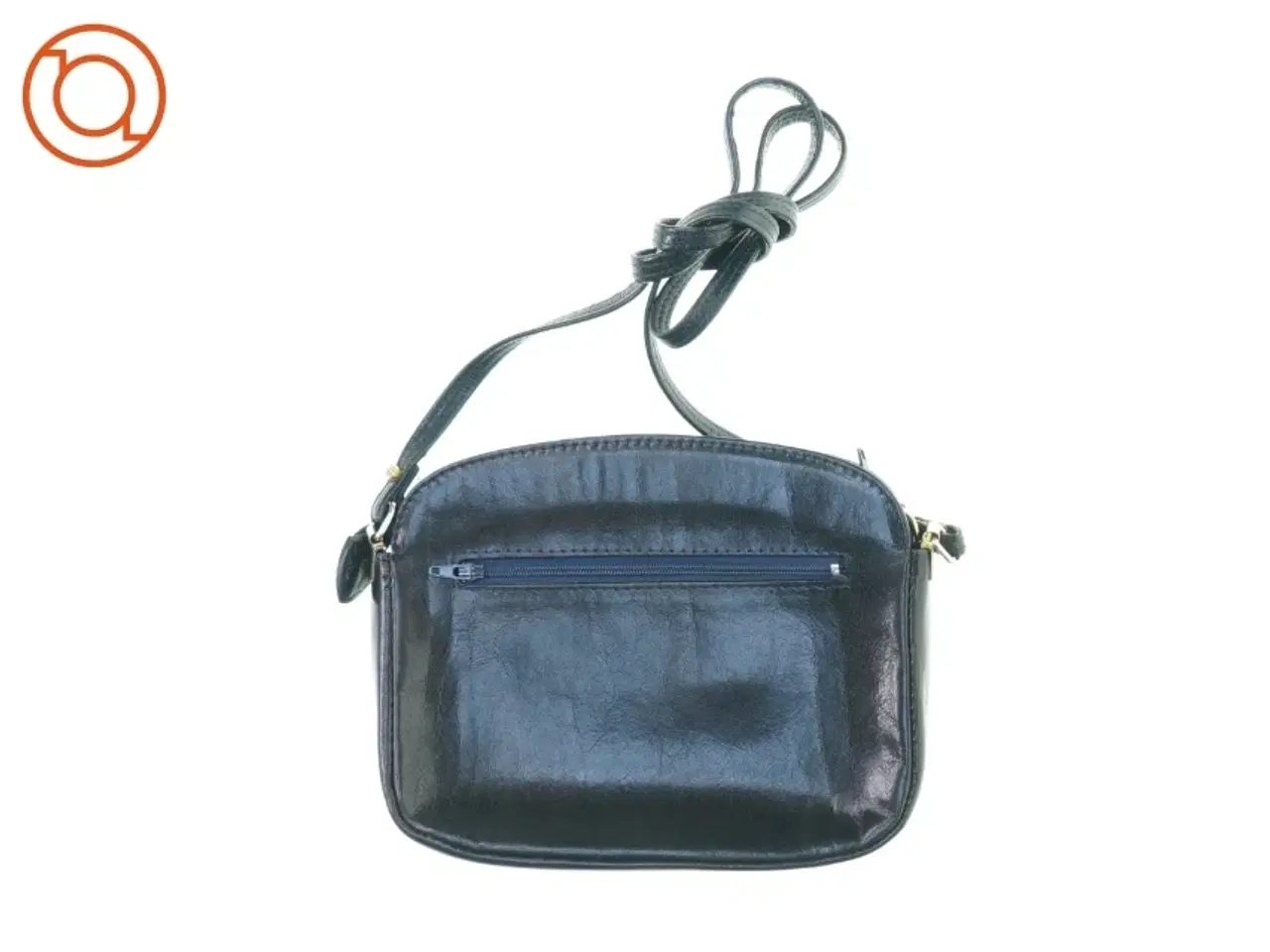 Billede 2 - Vintage Retro Læder Skulder taske fra Bon Gout (str. 20 x 15)