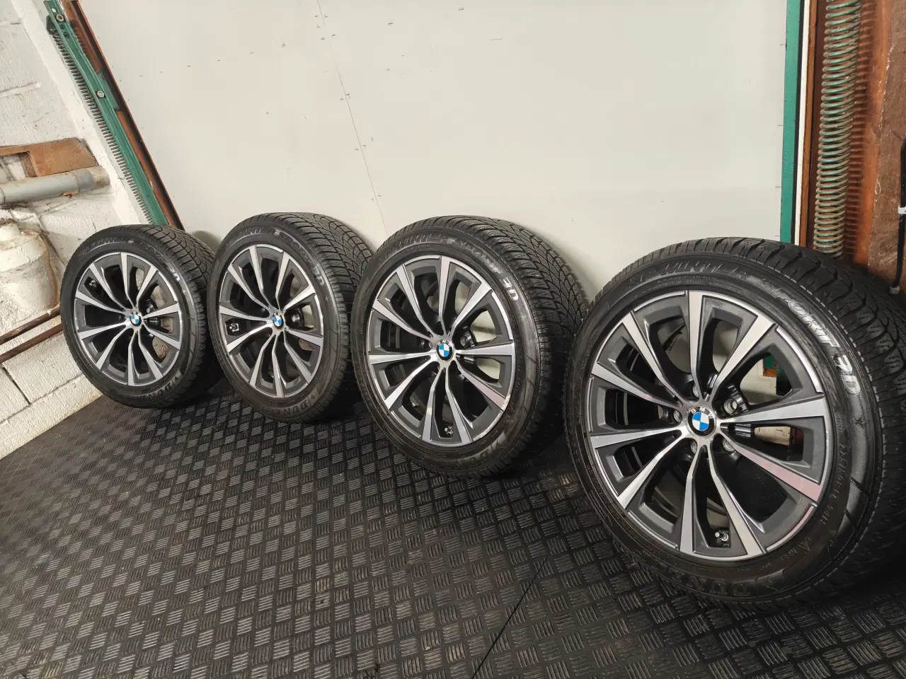 Billede 1 - 5x112 bmw fælge 17 vinterdæk 3200kr kan leveres 