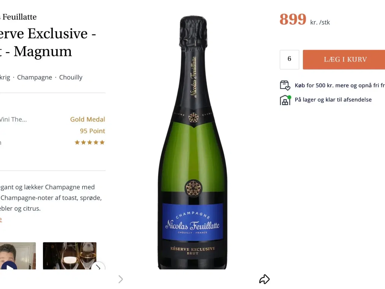 Billede 1 - Magnum champagne