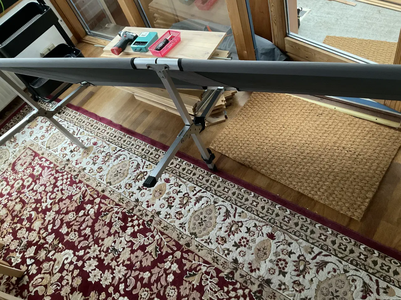 Billede 2 - Feltseng/festivalseng med opbevaringspose