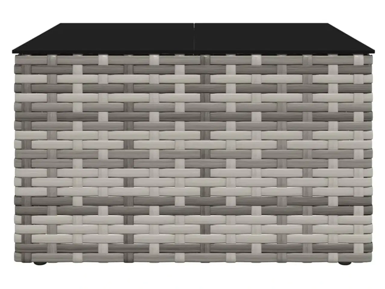 Billede 9 - Loungesæt til haven 2 dele med hynder polyrattan grå