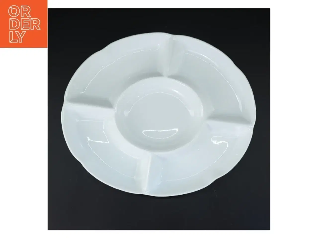 Billede 2 - Rund keramisk serveringsfad (str. Ø 32 cm)