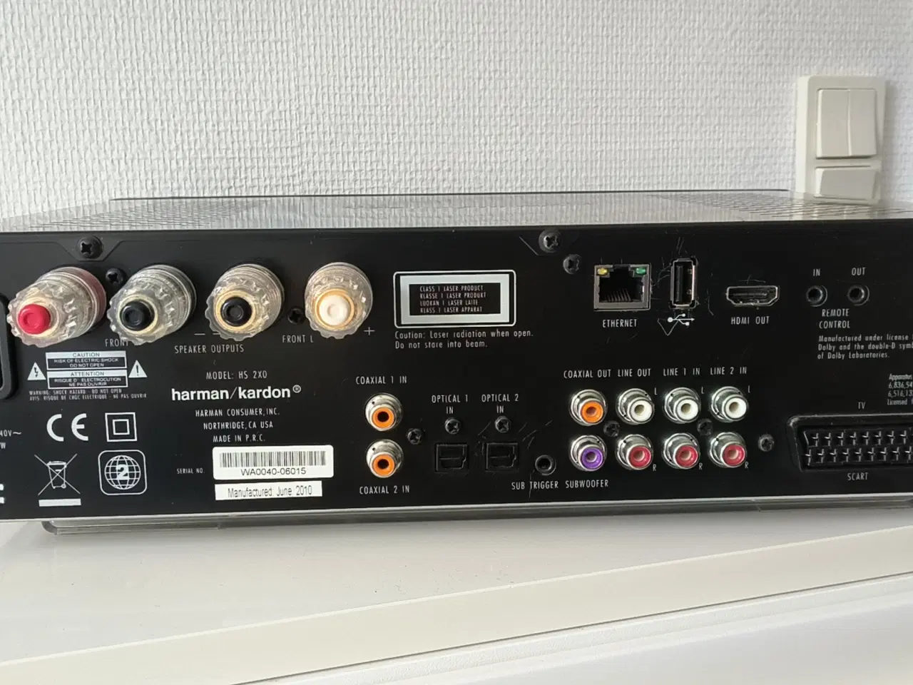 Billede 5 - Harmon Kardon reseiver, CD DVD afspiller,