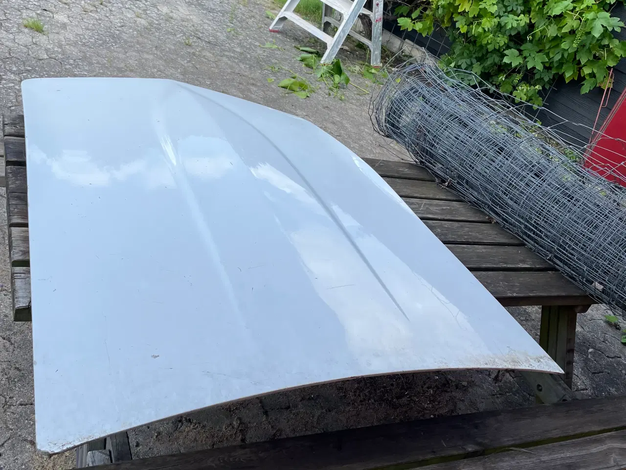 Billede 3 - corvette c3 frontklap hvid sbc 1968-72