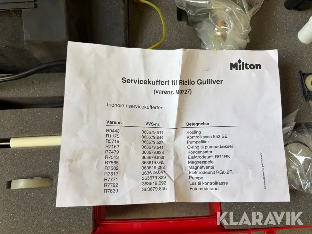 Billede 10 - Fugepistol og servicekuffert