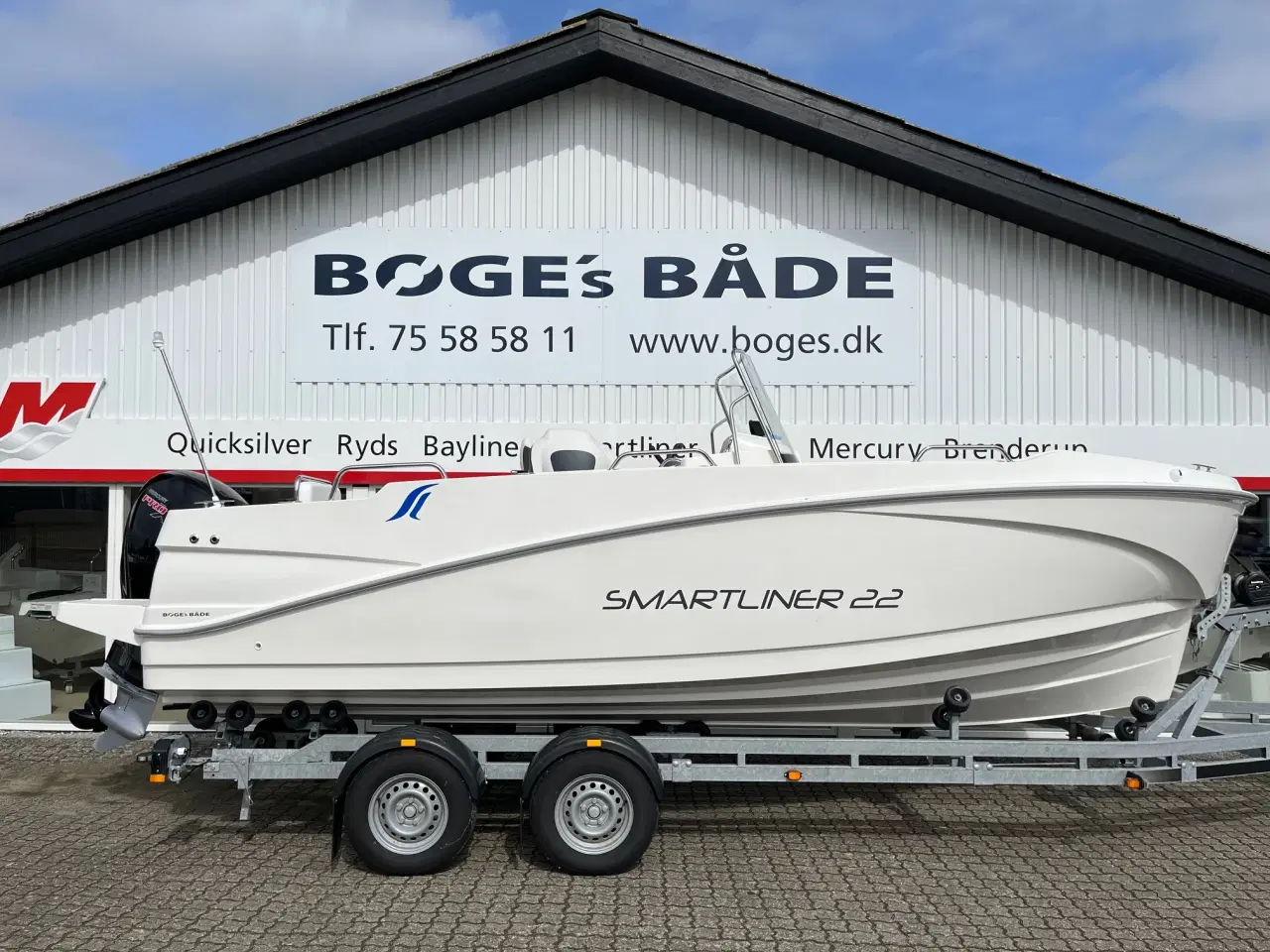 Billede 1 - Smartliner CC Center Console 22 med Mercury F150 EXLPT-EFI ProXS  inkl. udstyr - SPAR 100.000,-