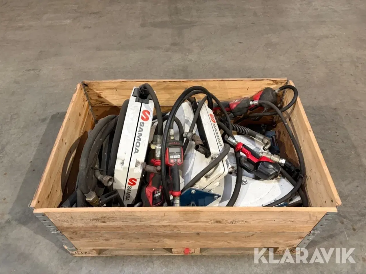 Billede 5 - Slangeruller Samoa Reel Master med Graco tællehåndtag 6 styk