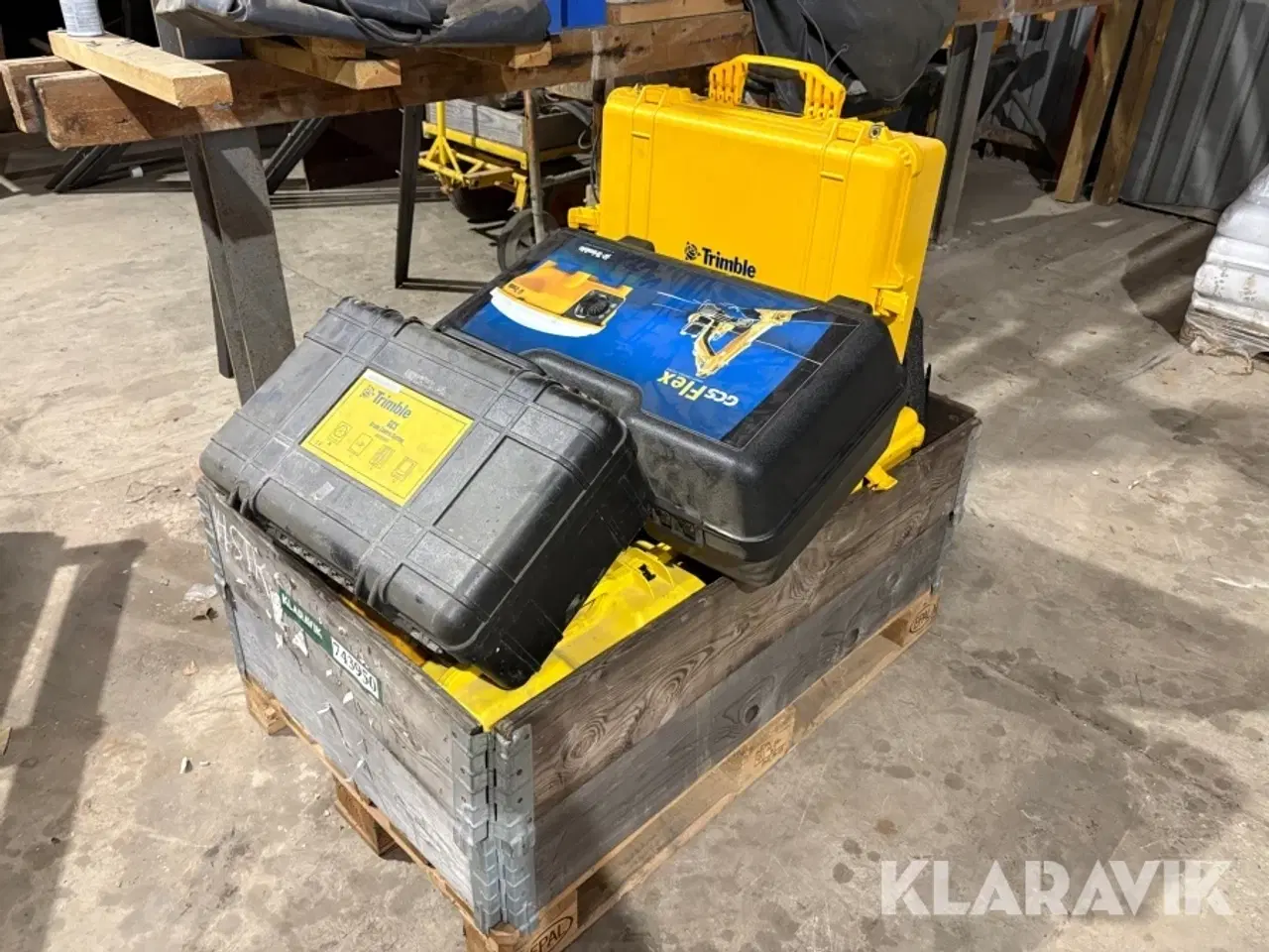 Billede 1 - Transportkufferter Trimble - 8 styk