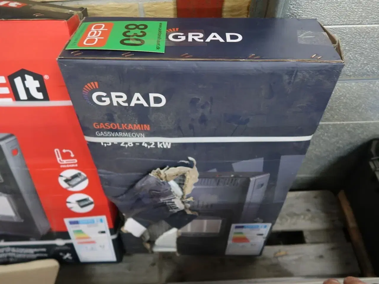 Billede 2 - Gasvarmeovn 4,2 kW - Grad