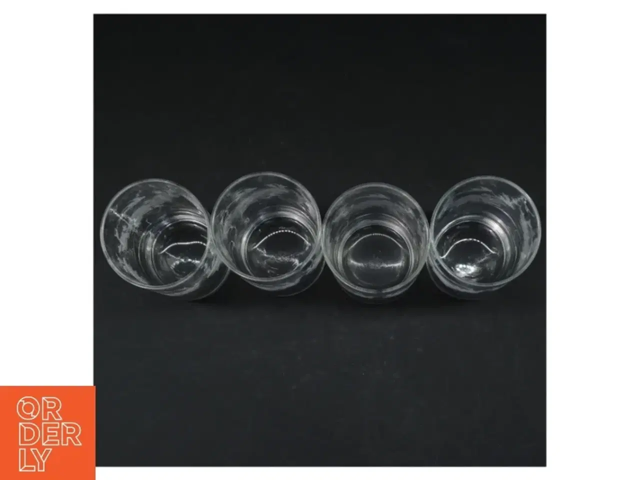 Billede 2 - Dekorerede glas vaser (str. Ø 7 cm. længde, 14,5 cm)