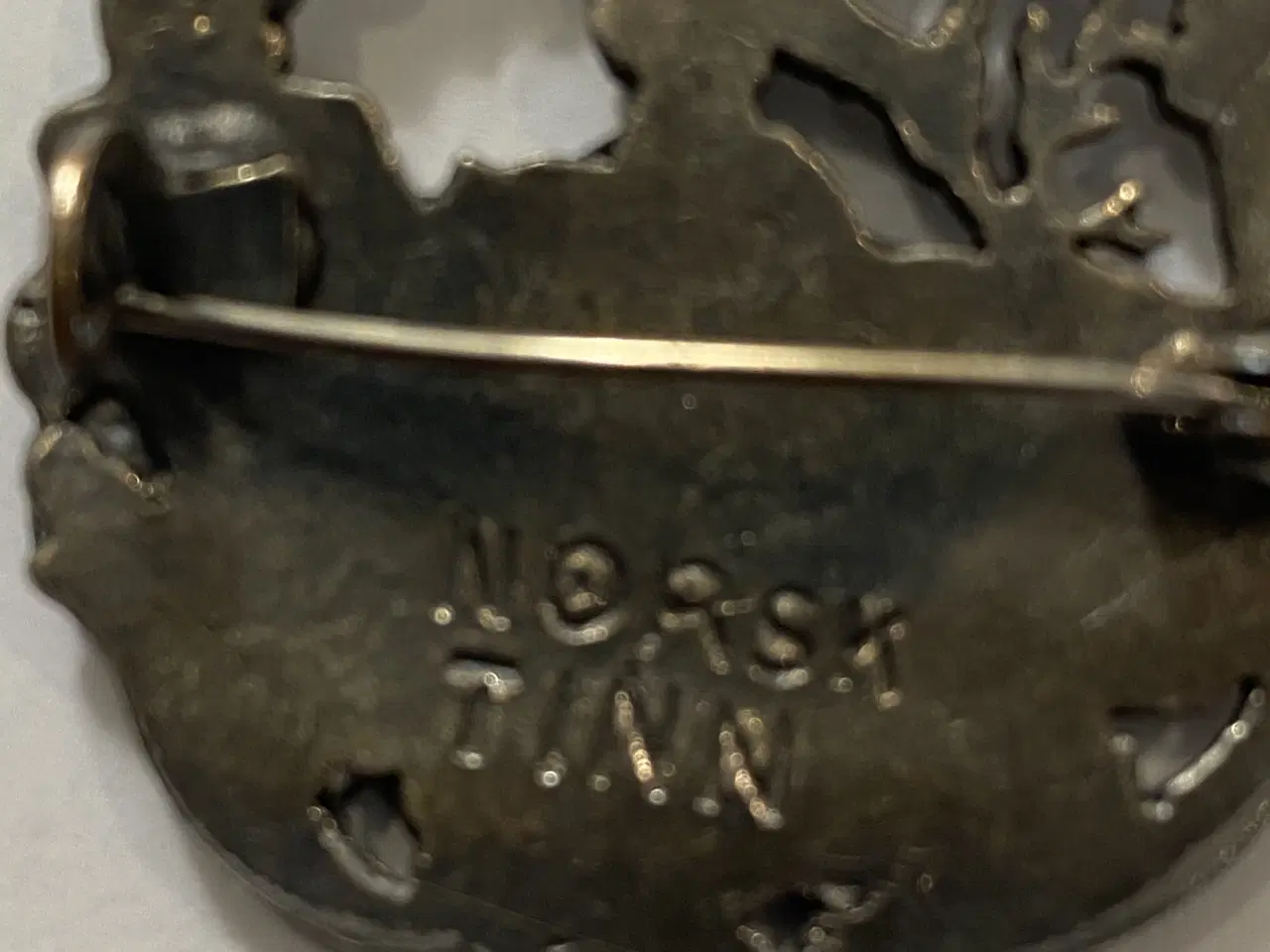 Billede 5 - Norsk tin broche