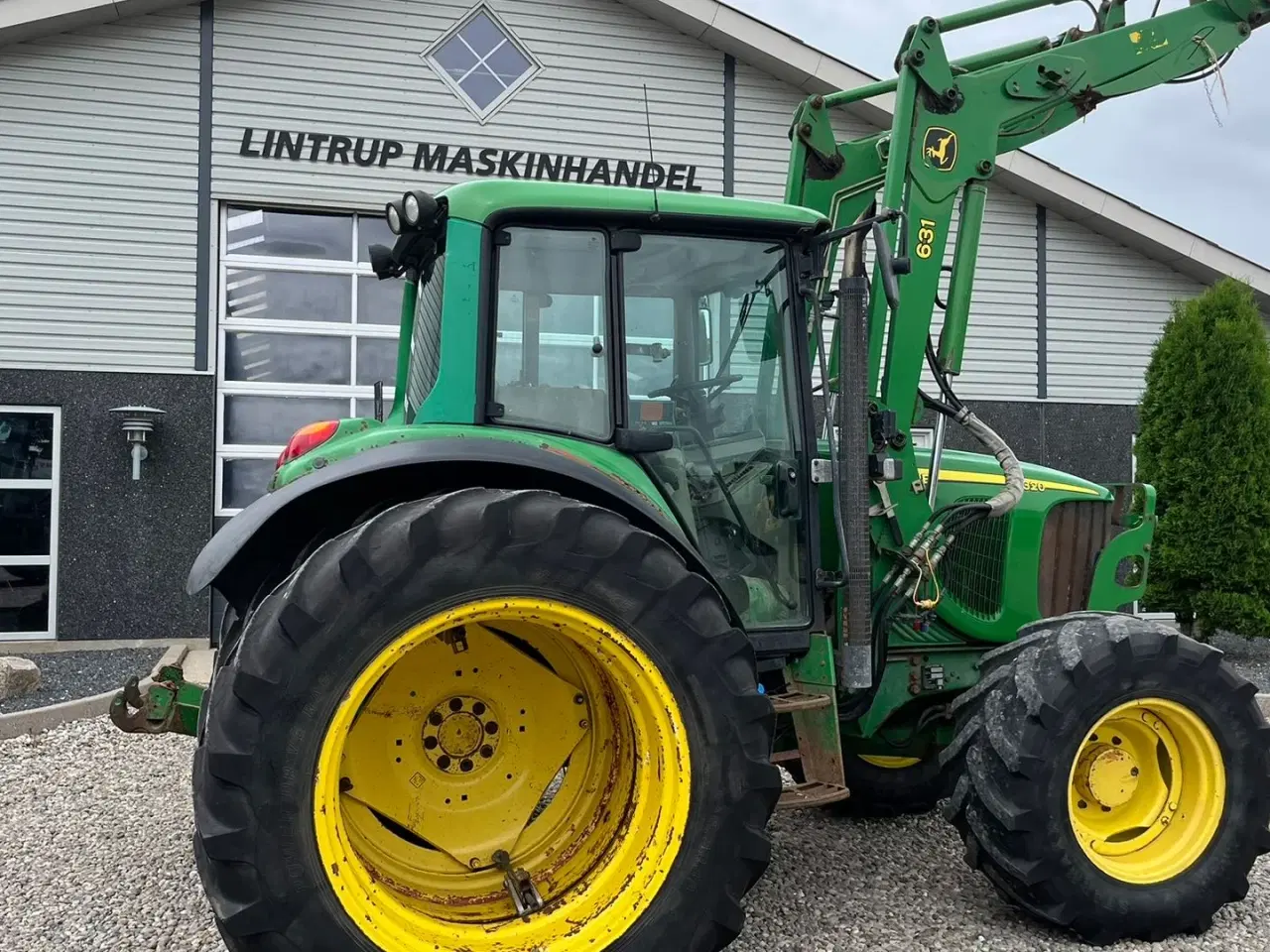 Billede 11 - John Deere 6320 m/JD 631 Frontlæsser  AutoPower og TLS affjedret foraksel