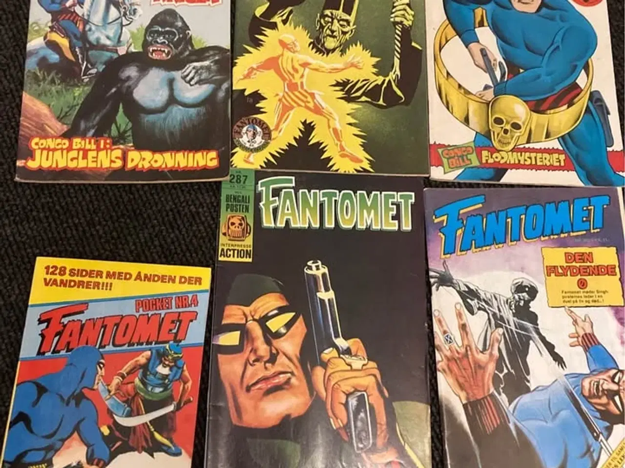 Billede 1 - Danske Fantomet tegneserier