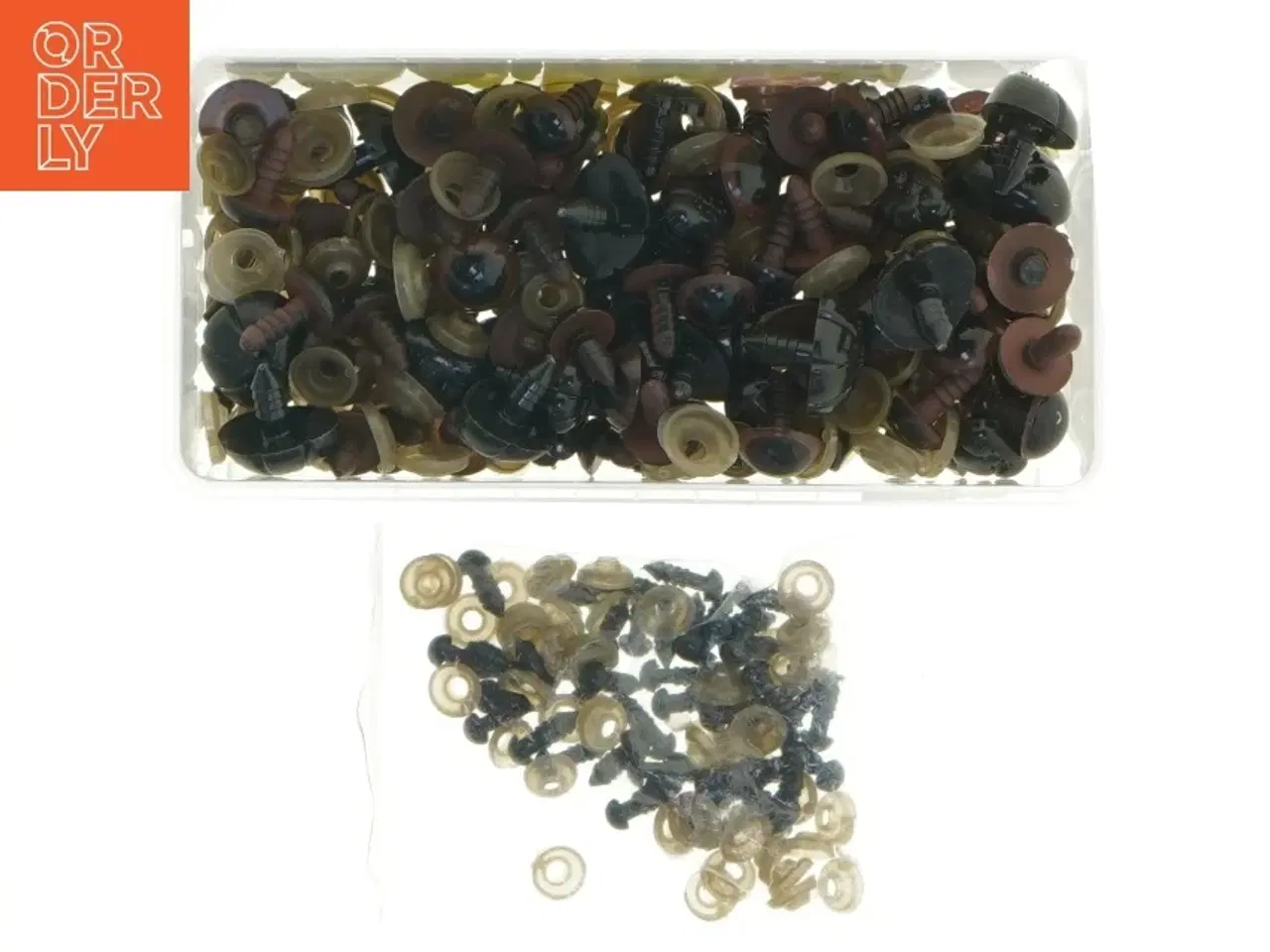 Billede 1 - Plastikøjne i forskellige farver