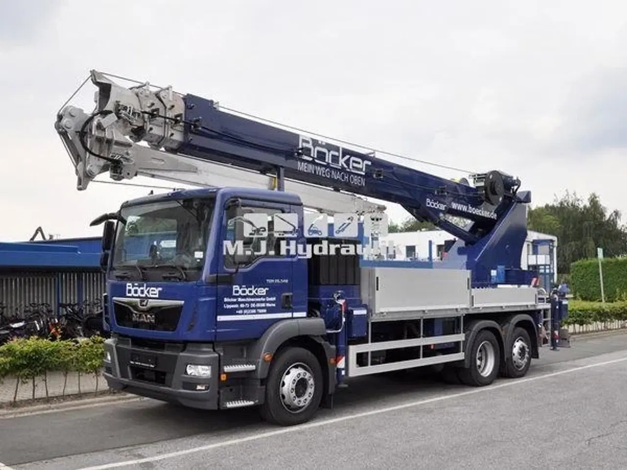 Billede 1 - Böcker AK 46/6000 lastbilkran/lastbillift