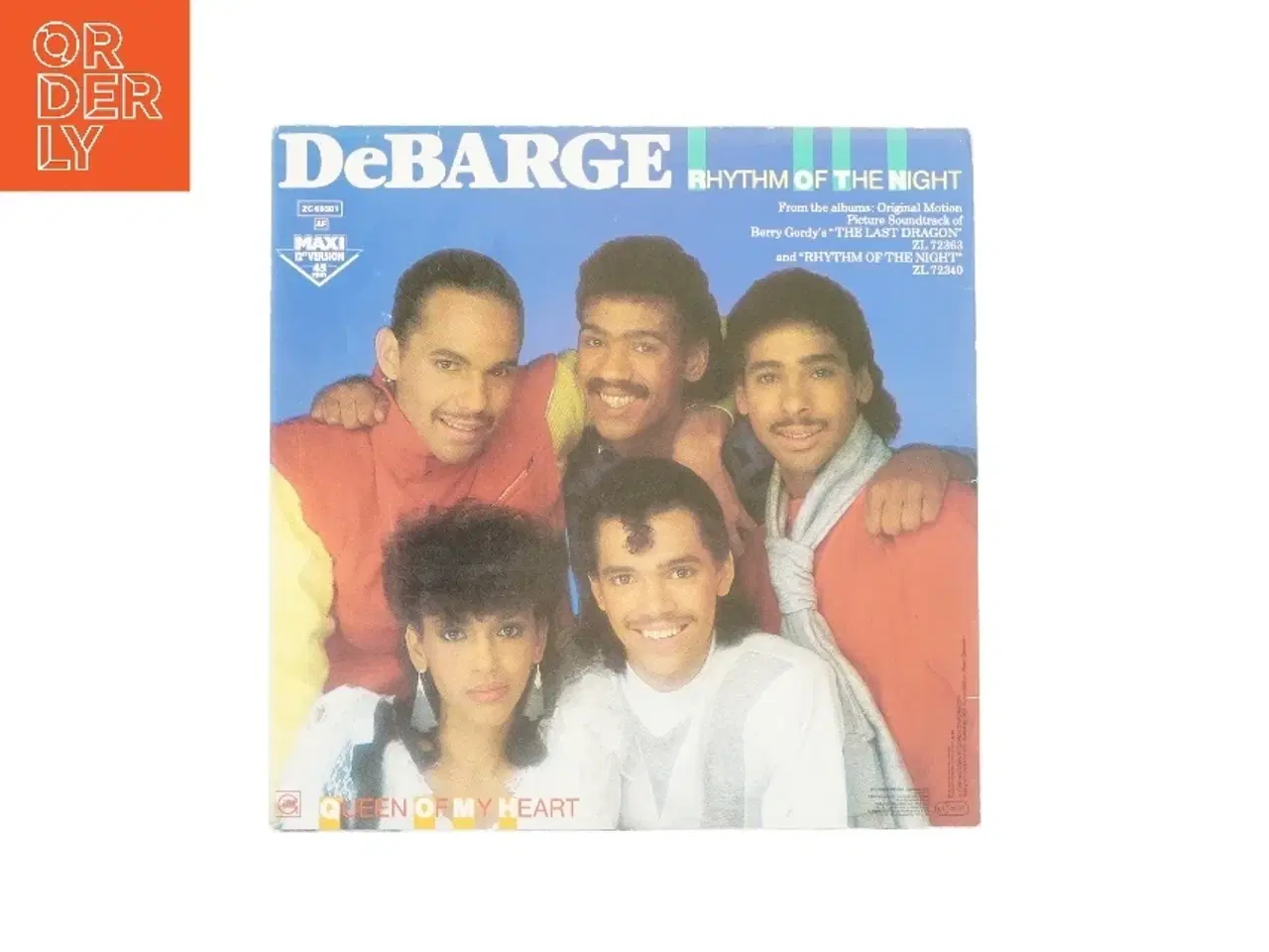 Billede 1 - DeBarge Rythm of the night LP