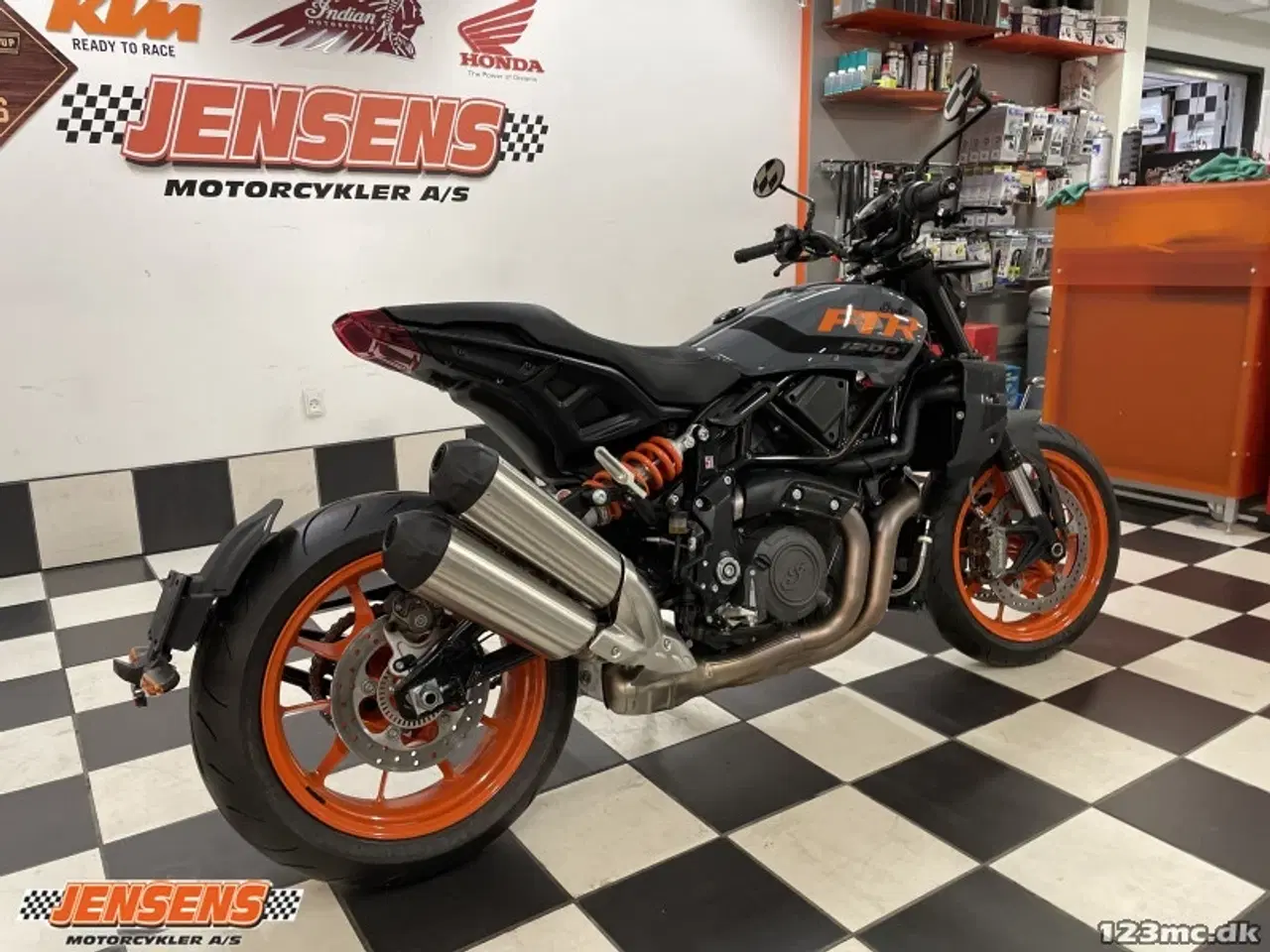 Billede 7 - Indian FTR 1200 A2 mulighed med 95hk