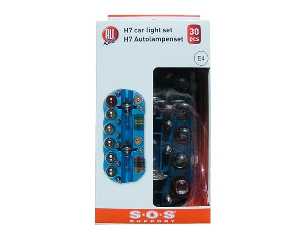 Billede 1 - Allride SOS Support H7 pærekit 12V inkl. sikringer