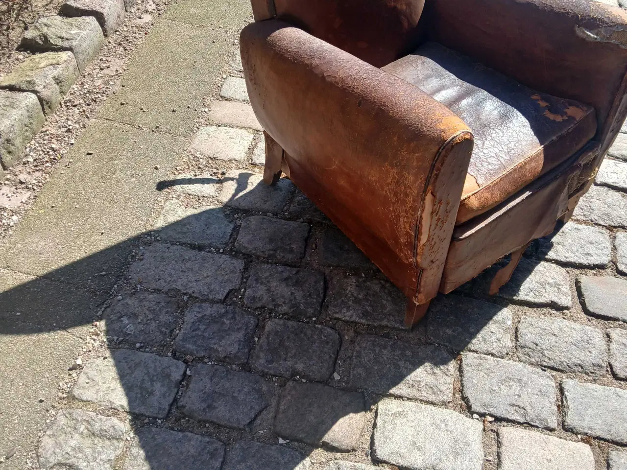 Billede 4 - Kernelæderstol