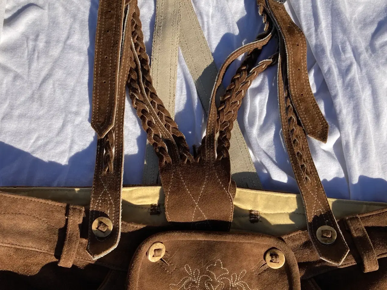 Billede 5 - Lederhosen ægte bayriske,til Bierfest- Oktoberfest