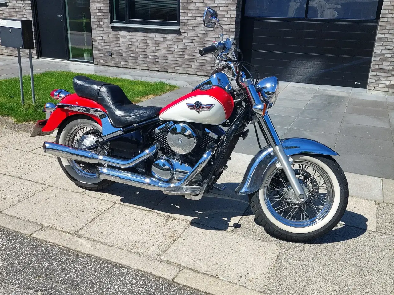 Billede 1 - Kawasaki fatboy lav km velholdt og iorden klar !