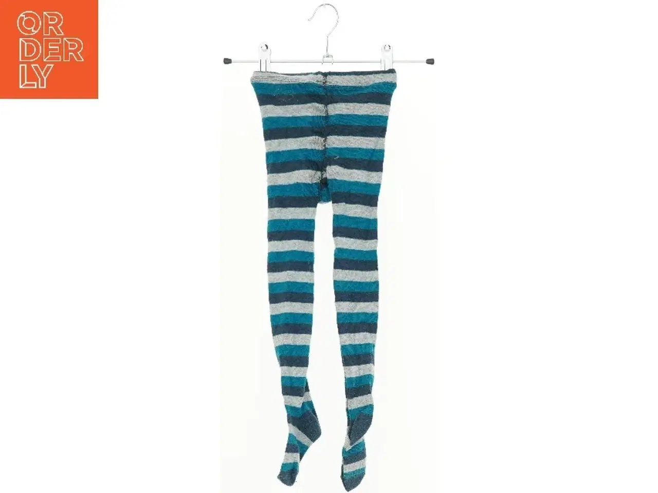 Billede 1 - Strømpebukser med striber (str. 104)