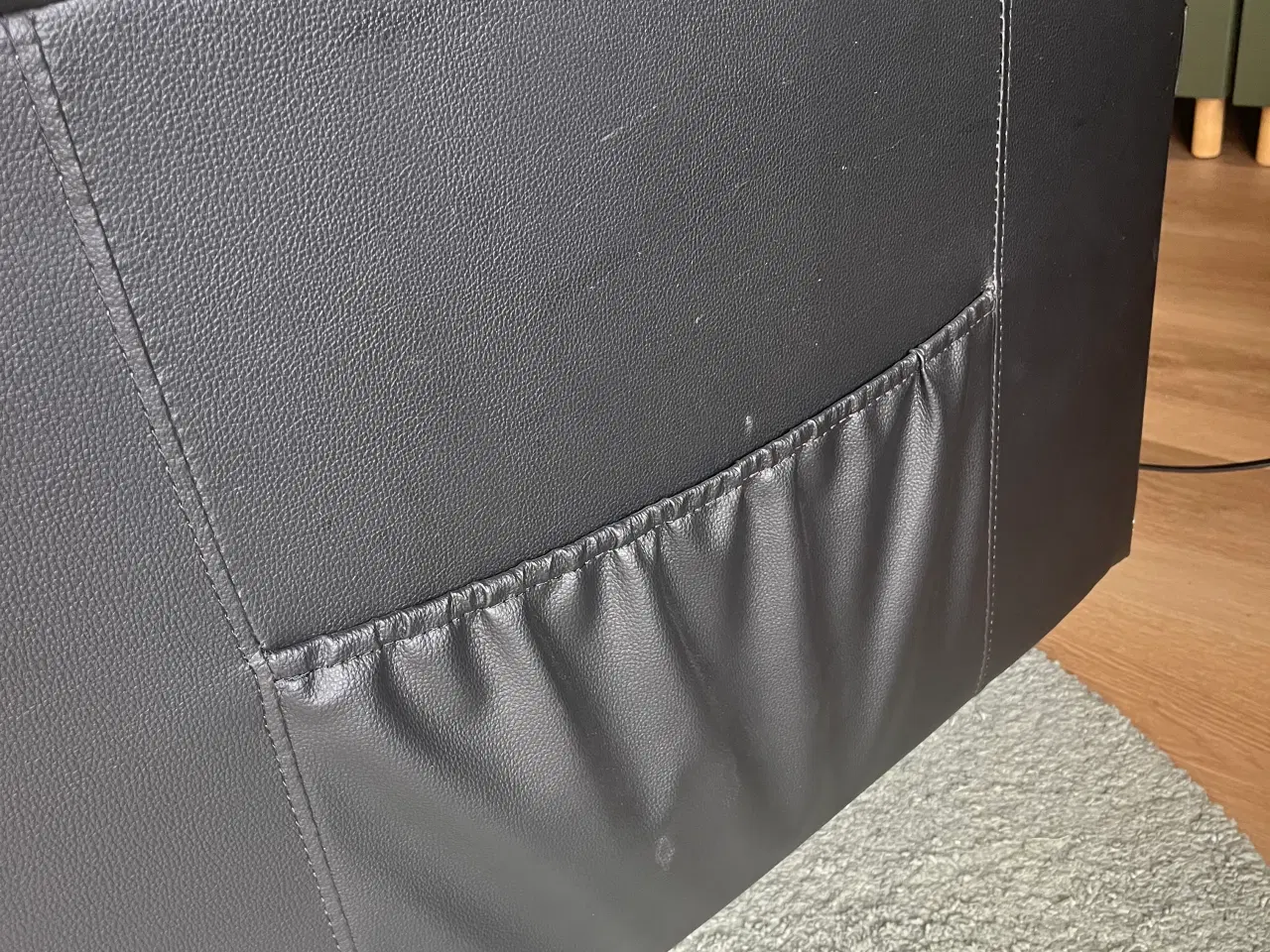 Billede 5 - Læder lænestol - Carø - elbetjent