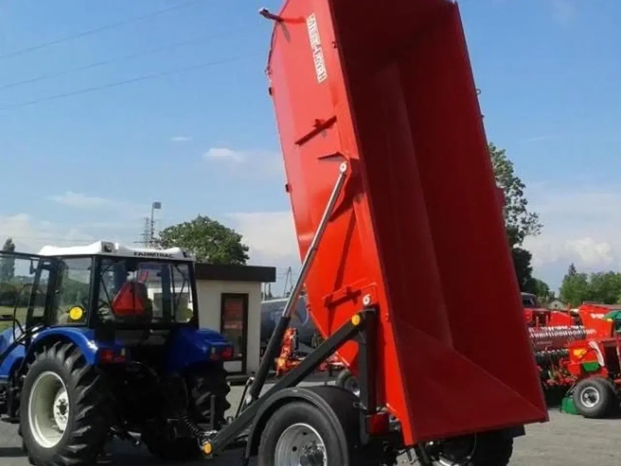 Billede 2 - Metal Fach Dumper vogn 7,5 Tons